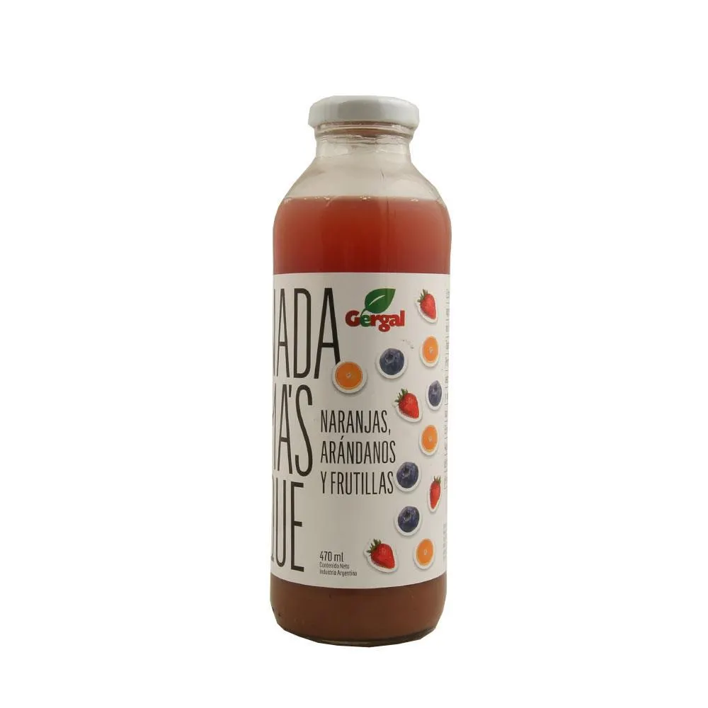 Jugo Nrja.Arand.Fru Gergal Bot 470 Ml