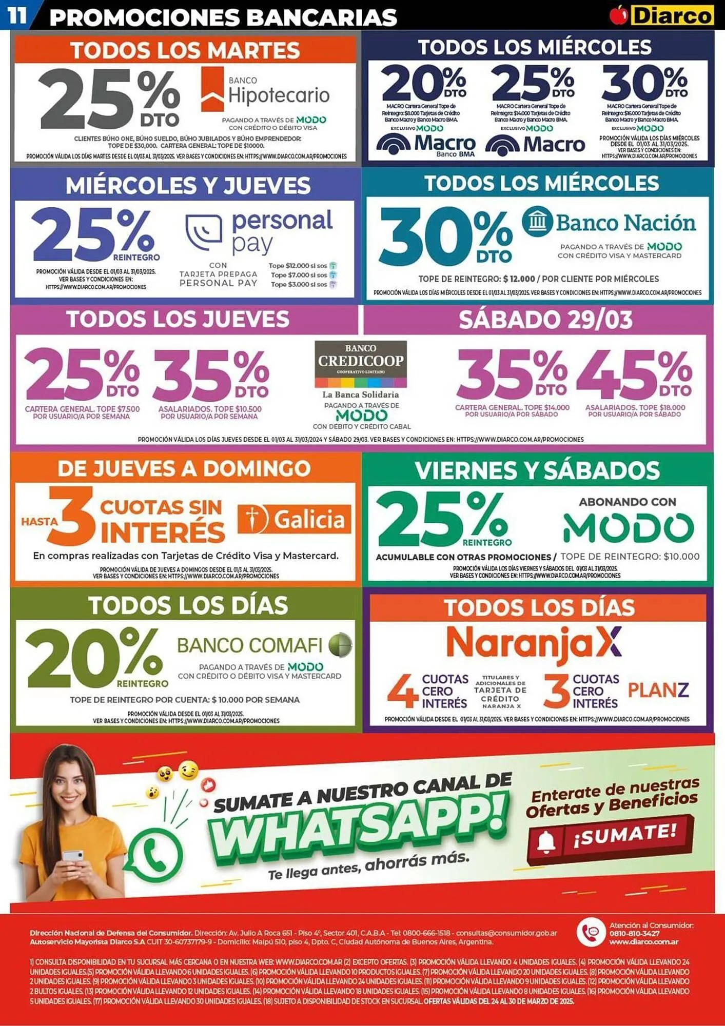 Ofertas de Catálogo Diarco 24 de marzo al 30 de marzo 2025 - Página 11 del catálogo