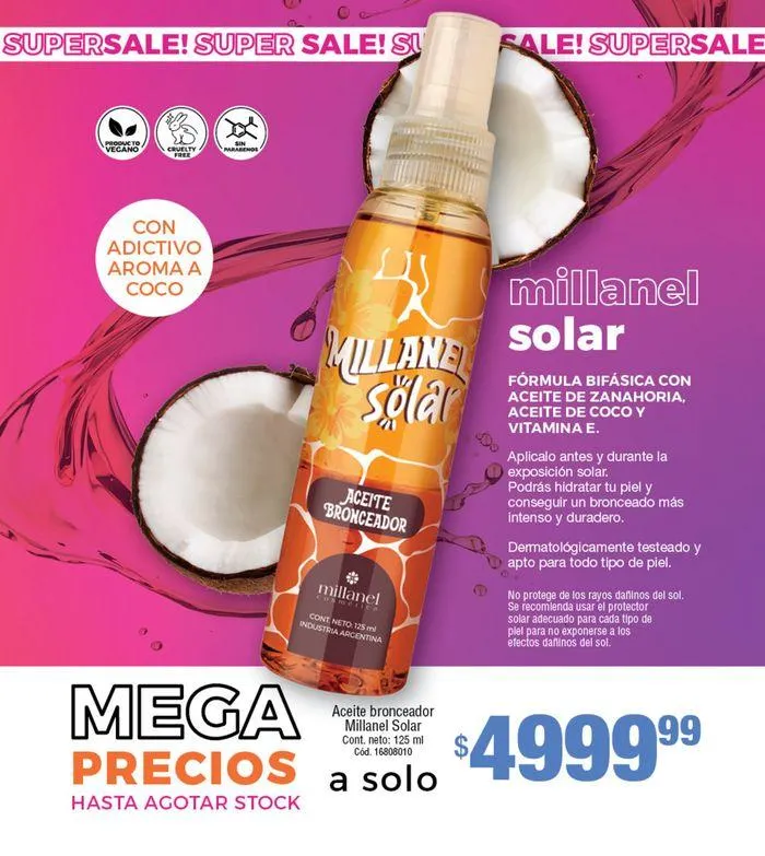 Ofertas de Catálogo Millanel Cosmética C10 26 de agosto al 22 de septiembre 2024 - Página 107 del catálogo