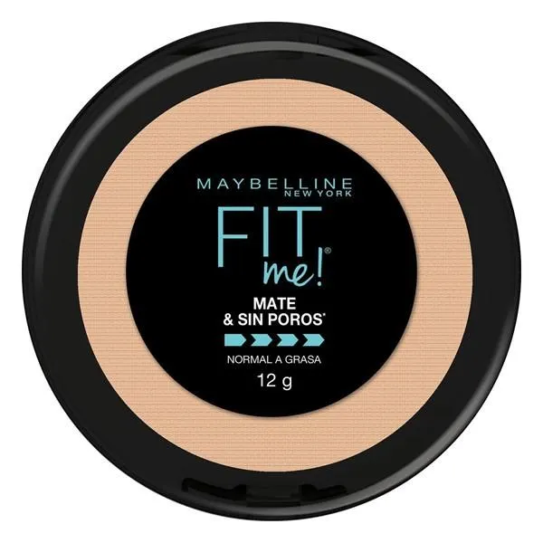 Maybelline Polvo Compacto Matificante Fit Me 12 gr 220 beige Natural