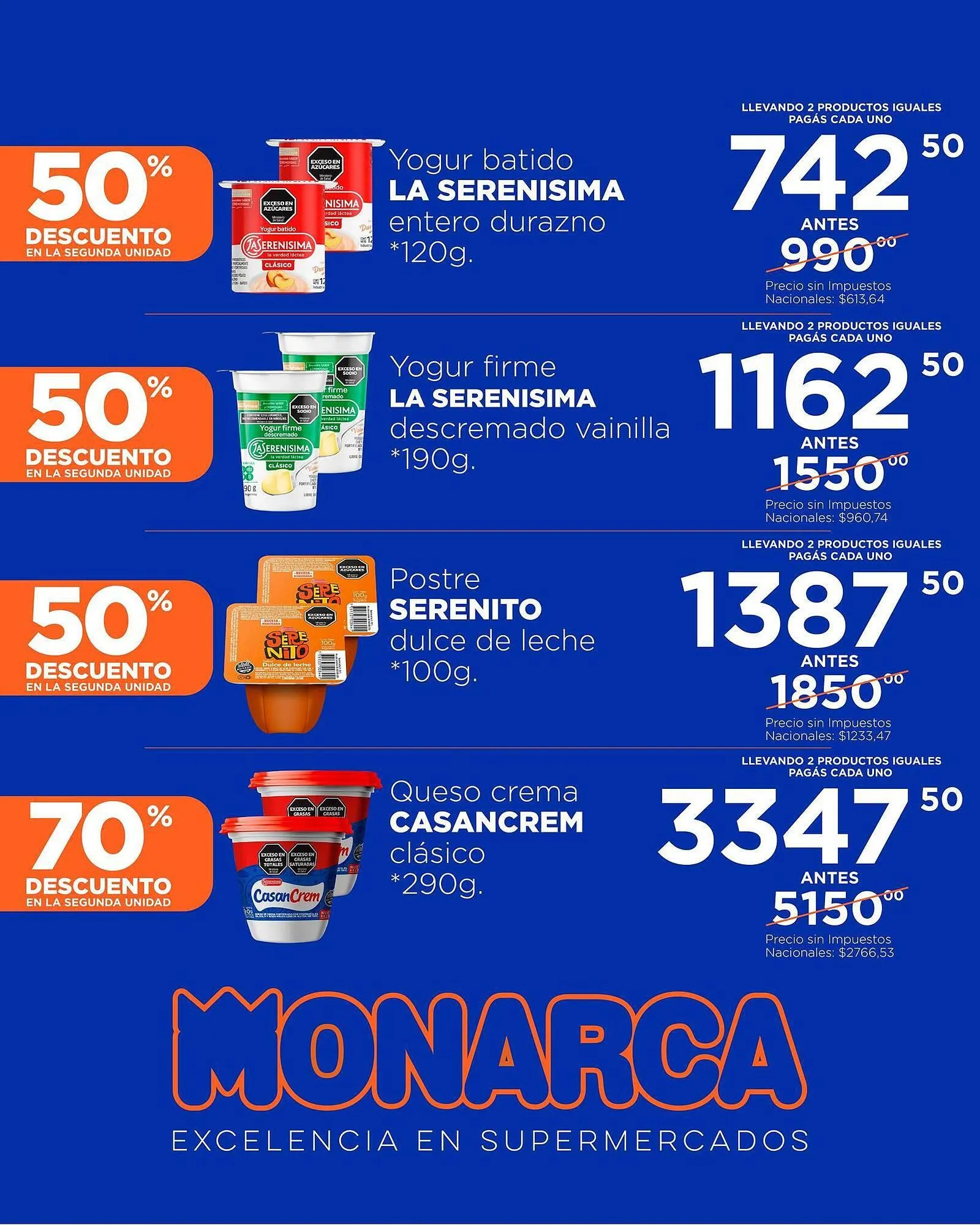 Ofertas de Catálogo Supermercados Monarca 9 de junio al 15 de junio 2025 - Página 3 del catálogo