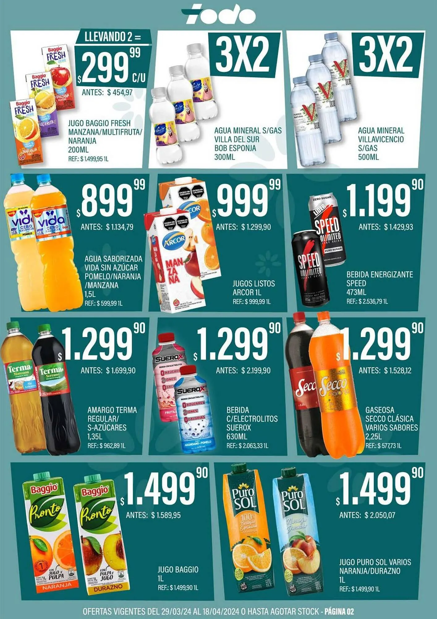 Ofertas de Catálogo Supermercados Todo 3 de abril al 18 de abril 2024 - Página 2 del catálogo