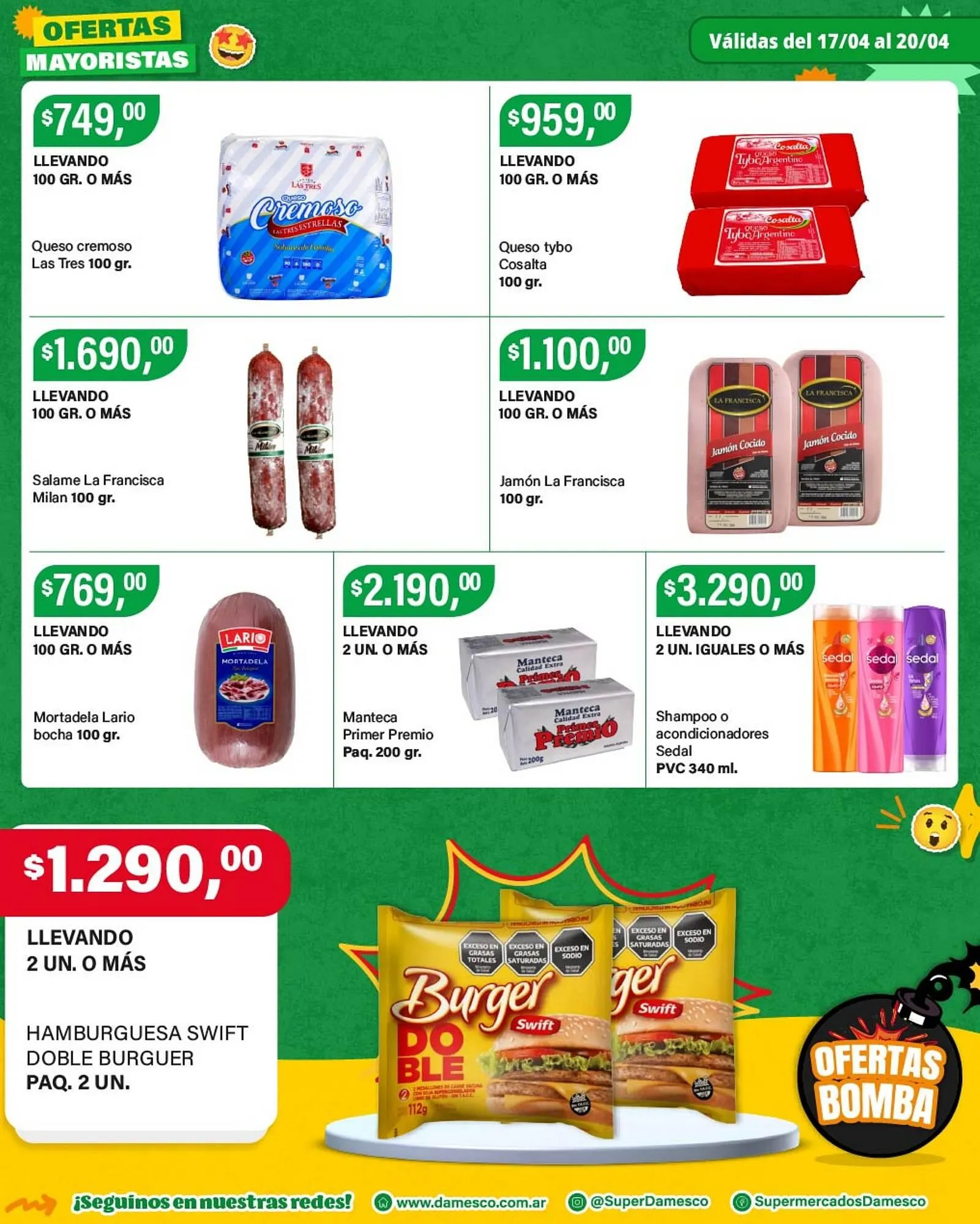 Ofertas de Catálogo Supermercados Damesco 17 de abril al 20 de abril 2026 - Página 7 del catálogo