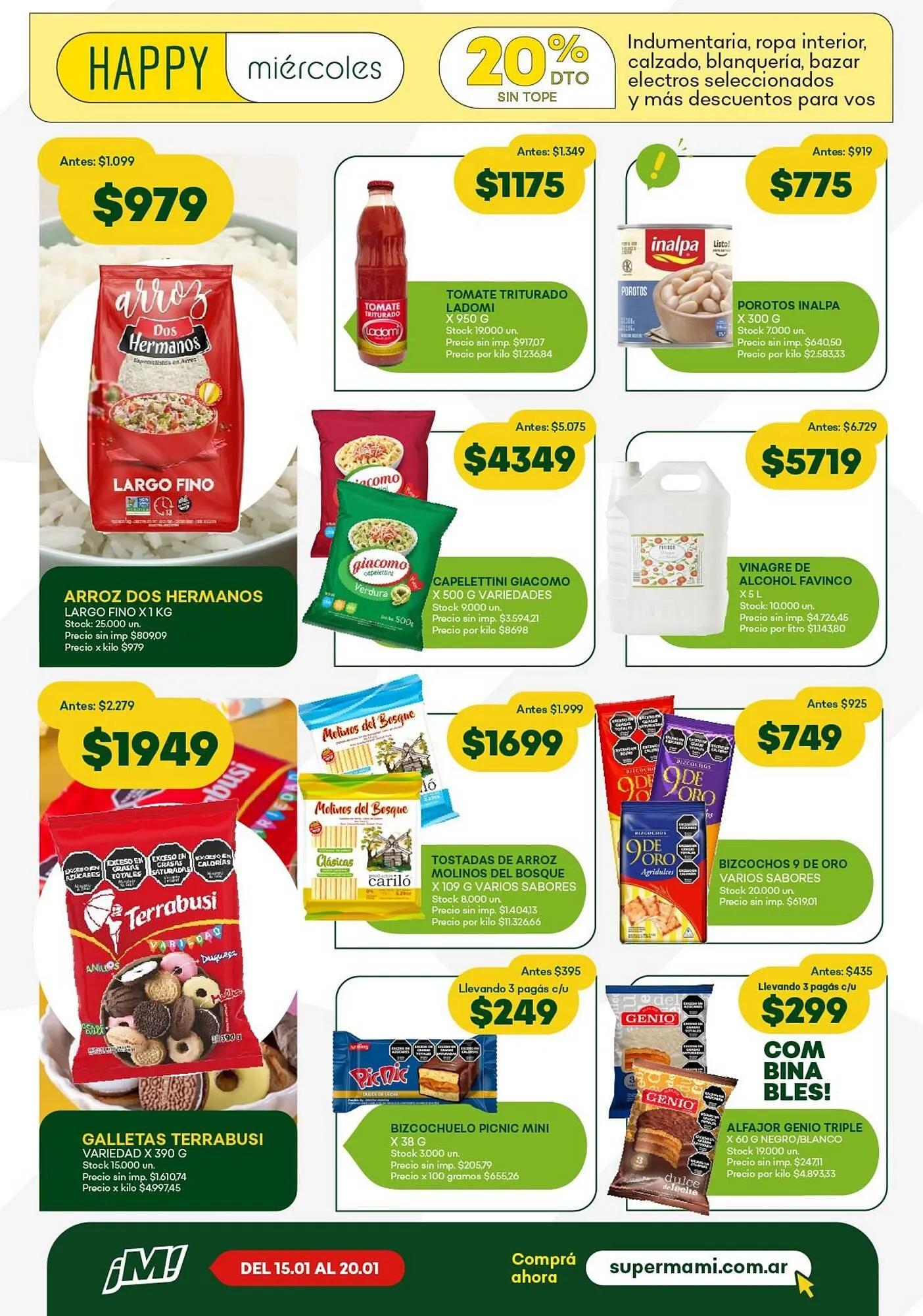 Ofertas de Catálogo Super MAMI 14 de enero al 20 de enero 2026 - Página 2 del catálogo