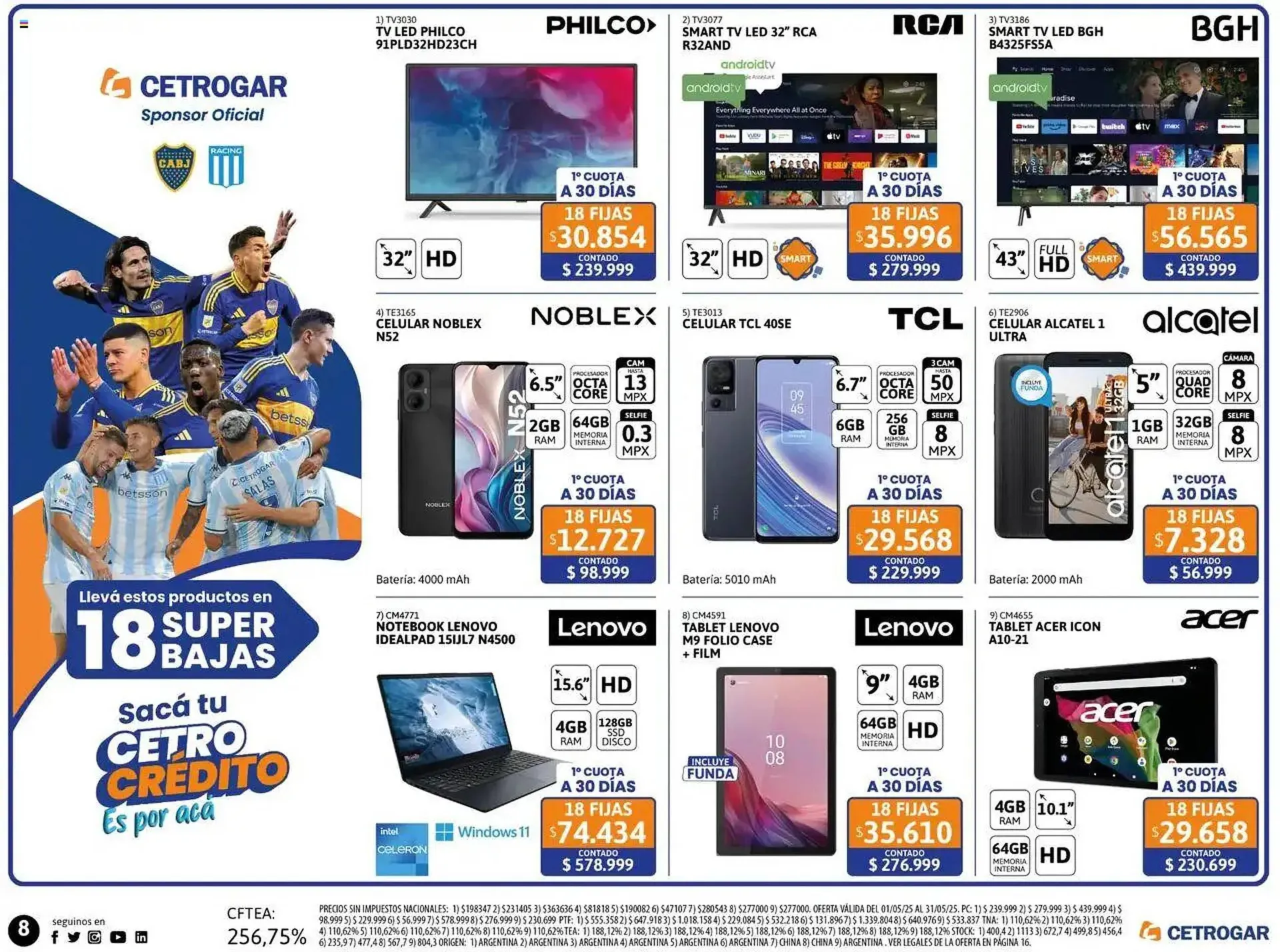 Ofertas de Catálogo Cetrogar 1 de mayo al 4 de junio 2025 - Página 8 del catálogo