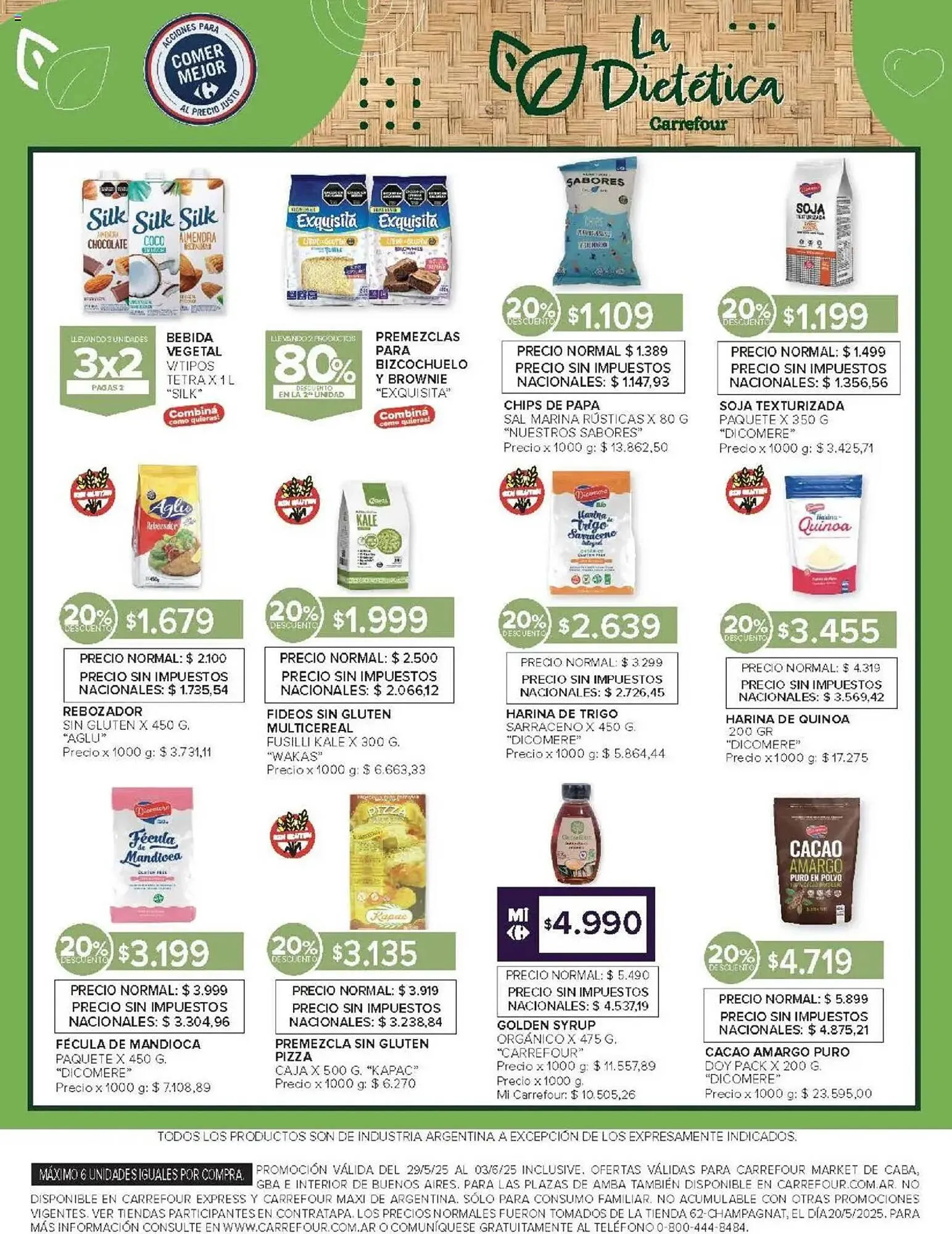Ofertas de Catálogo Carrefour Market 29 de mayo al 3 de junio 2025 - Página 14 del catálogo