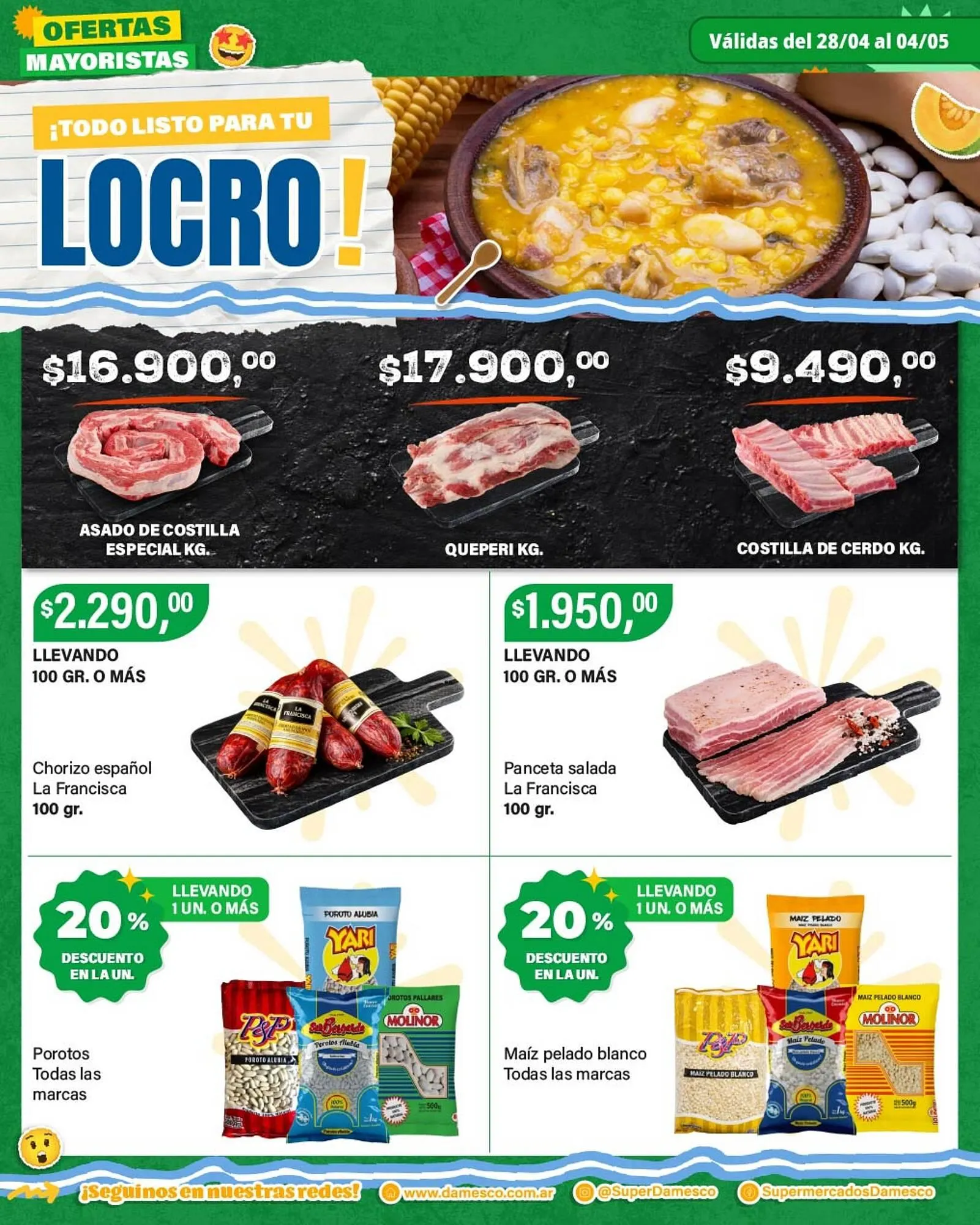 Ofertas de Catálogo Supermercados Damesco 28 de abril al 4 de mayo 2026 - Página 2 del catálogo