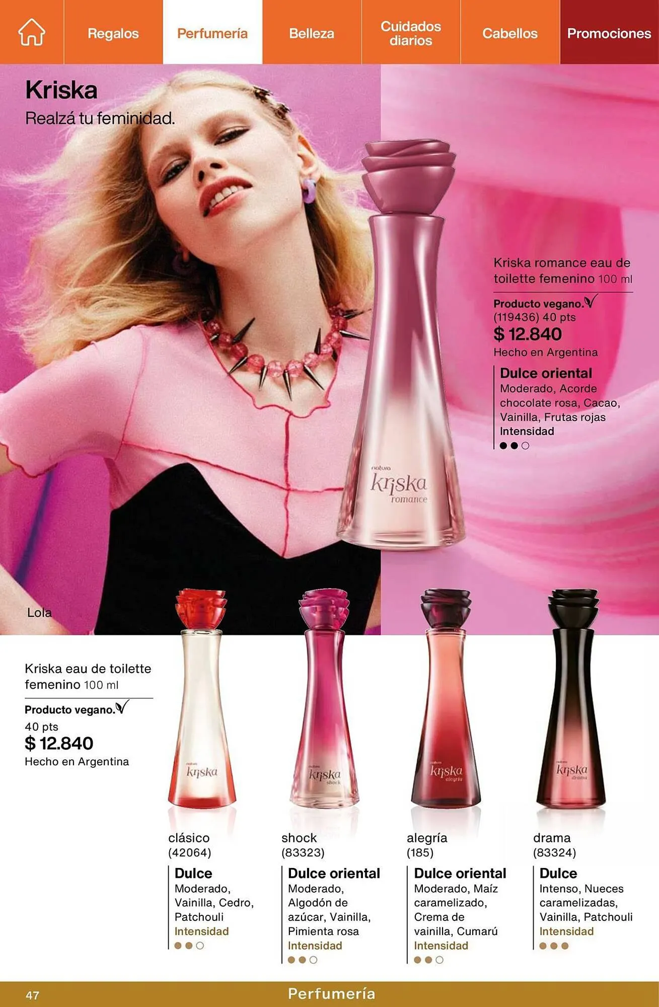 Ofertas de Catálogo Natura 27 de septiembre al 31 de octubre 2023 - Página 47 del catálogo