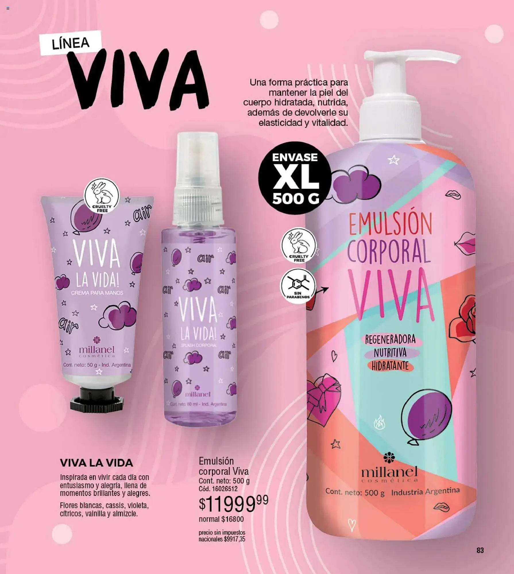 Ofertas de Catálogo Millanel Cosmética 27 de abril al 25 de mayo 2026 - Página 83 del catálogo