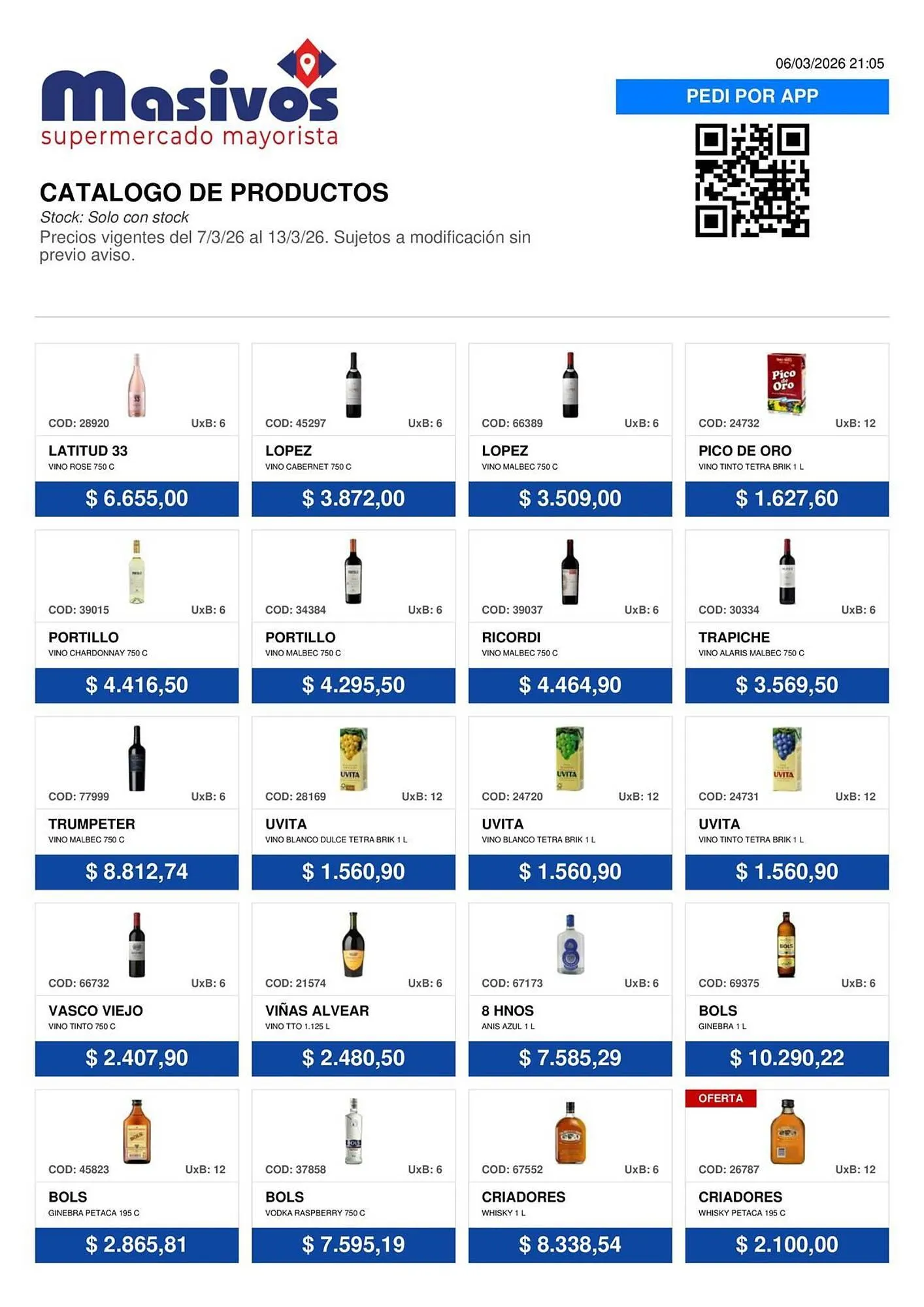 Ofertas de Catálogo Masivos 7 de marzo al 13 de marzo 2026 - Página 47 del catálogo