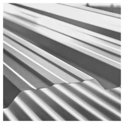 Chapa de cincalum trapezoidal 27 x 3.50 mts