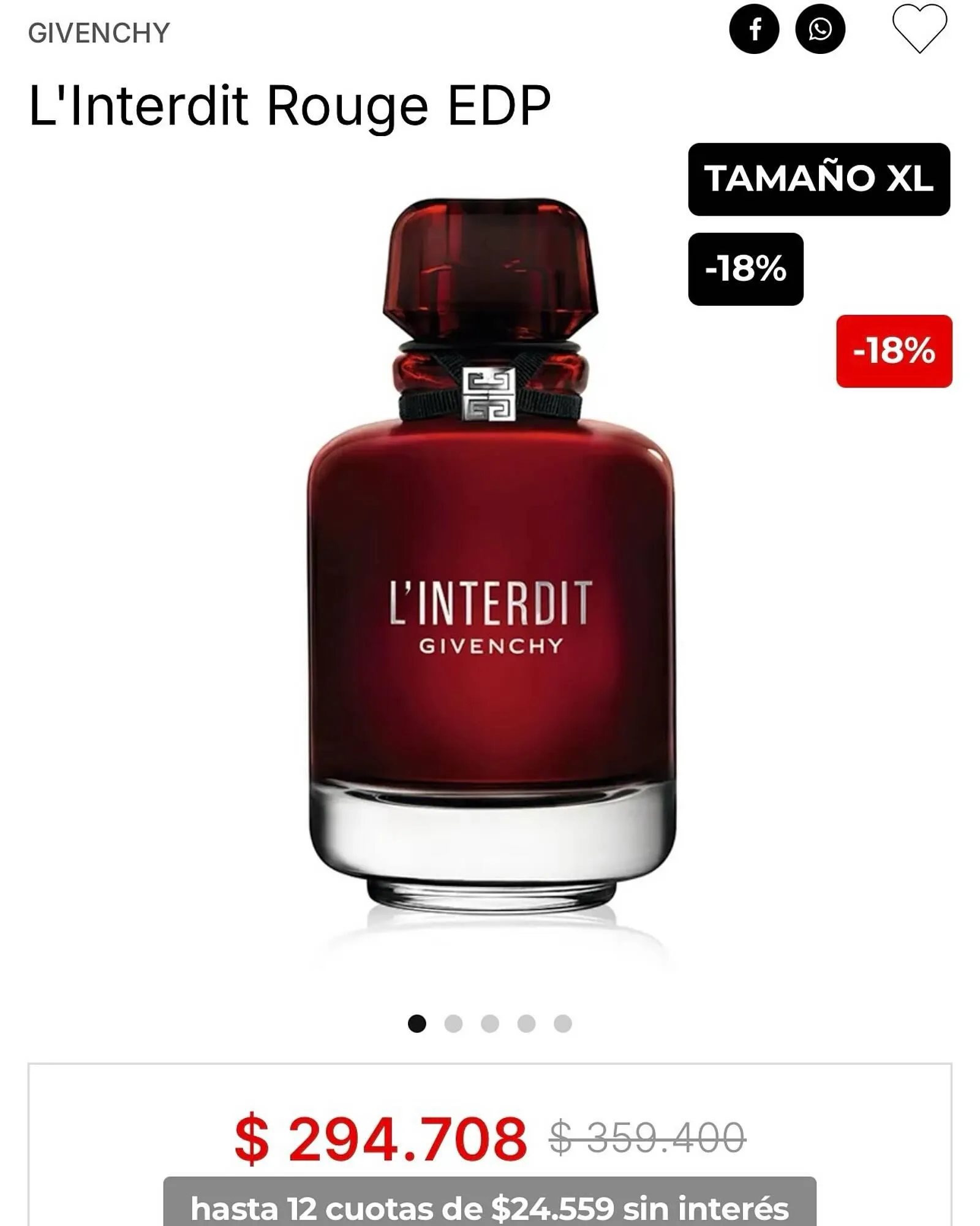 Ofertas de Catálogo Perfumerías Rouge 12 de mayo al 14 de mayo 2026 - Página 6 del catálogo