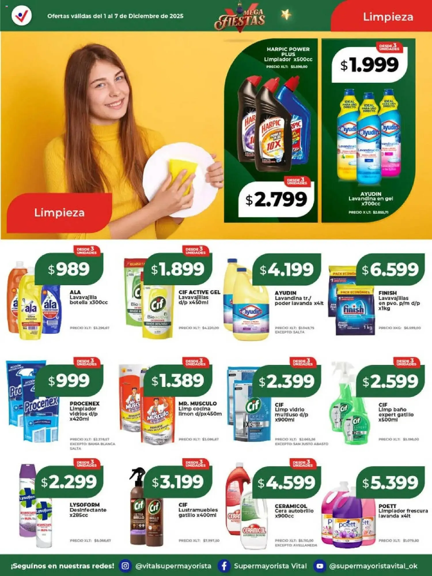 Ofertas de Catálogo Supermayorista Vital 1 de diciembre al 8 de diciembre 2025 - Página 8 del catálogo