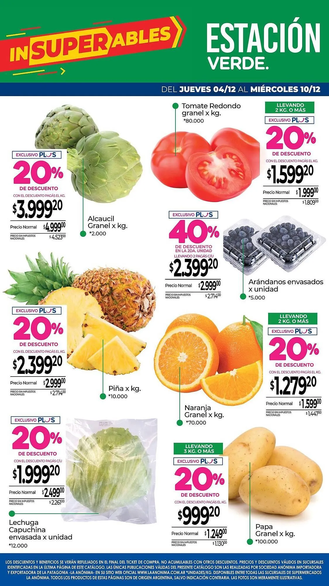 Ofertas de Catálogo La Anonima 4 de diciembre al 10 de diciembre 2025 - Página 4 del catálogo