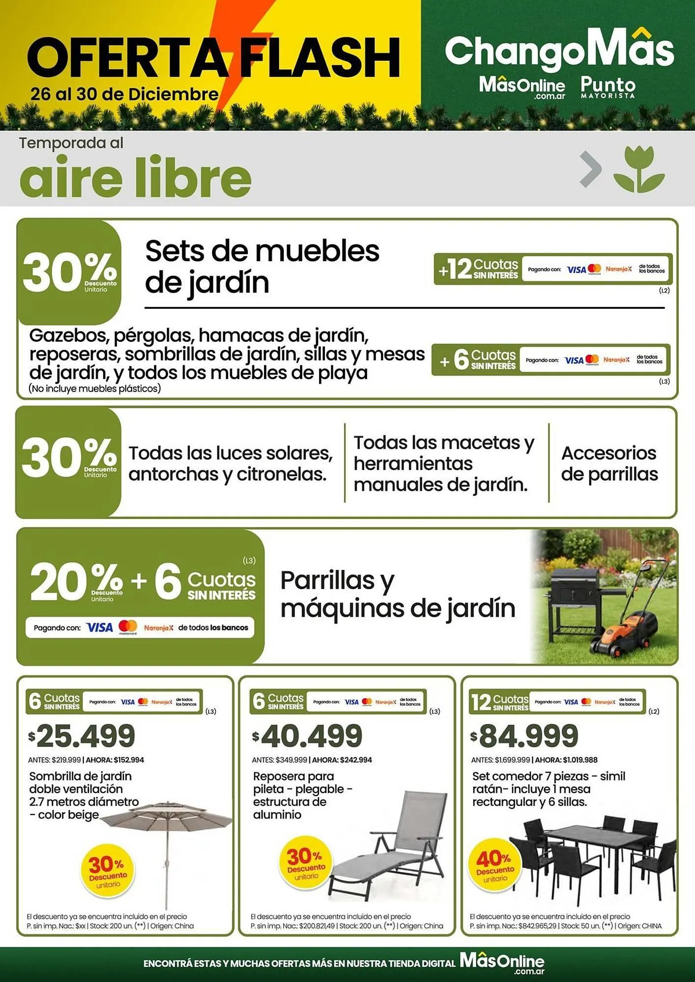 Ofertas de Catálogo Changomas 29 de diciembre al 30 de diciembre 2025 - Página 14 del catálogo