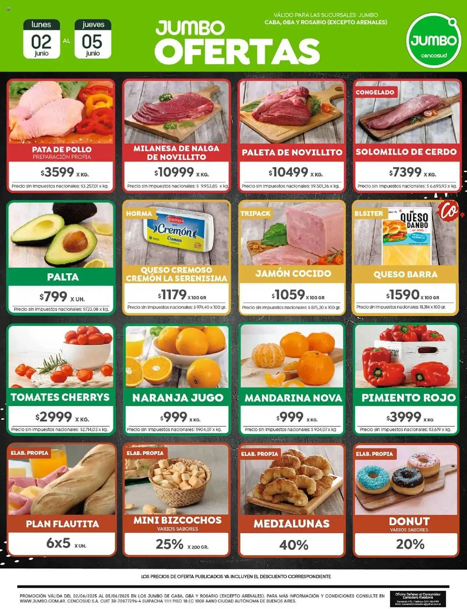 Ofertas de Catálogo Jumbo 2 de junio al 5 de junio 2025 - Página 1 del catálogo