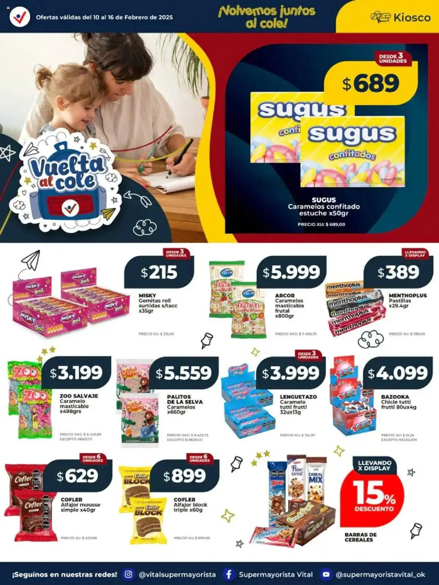 Ofertas de Catálogo Supermayorista Vital 10 de febrero al 16 de febrero 2025 - Página 20 del catálogo