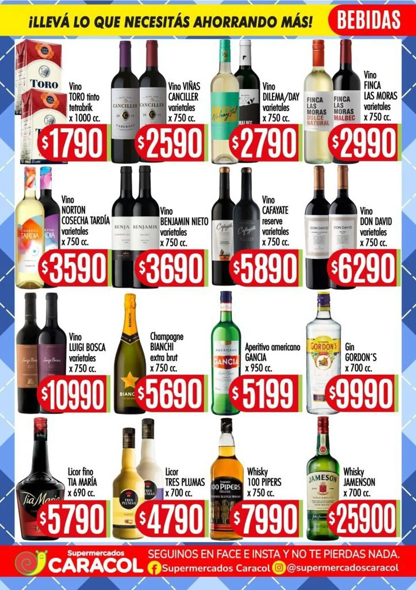 Ofertas de Catálogo Supermercados Caracol 4 de junio al 17 de junio 2025 - Página 7 del catálogo