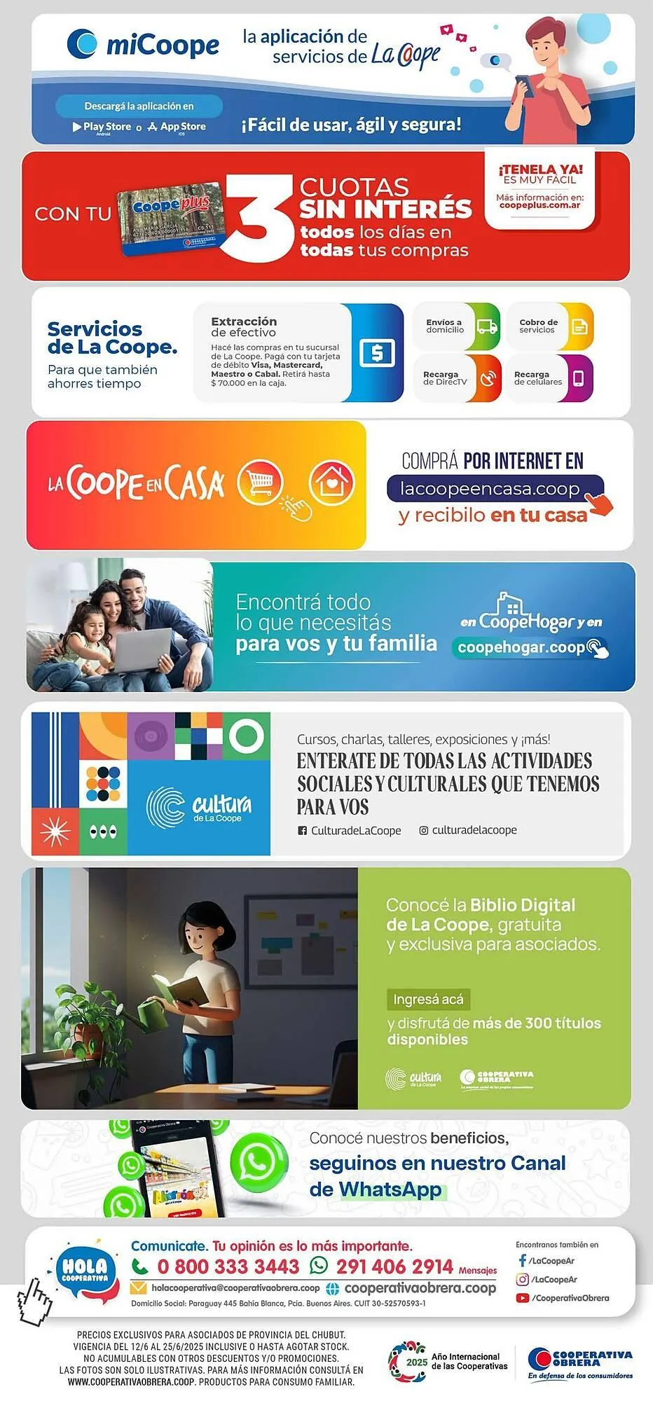 Ofertas de Catálogo Cooperativa Obrera 13 de junio al 26 de junio 2025 - Página 9 del catálogo