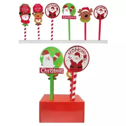 Estaca de navidad decorativa yard stop stake