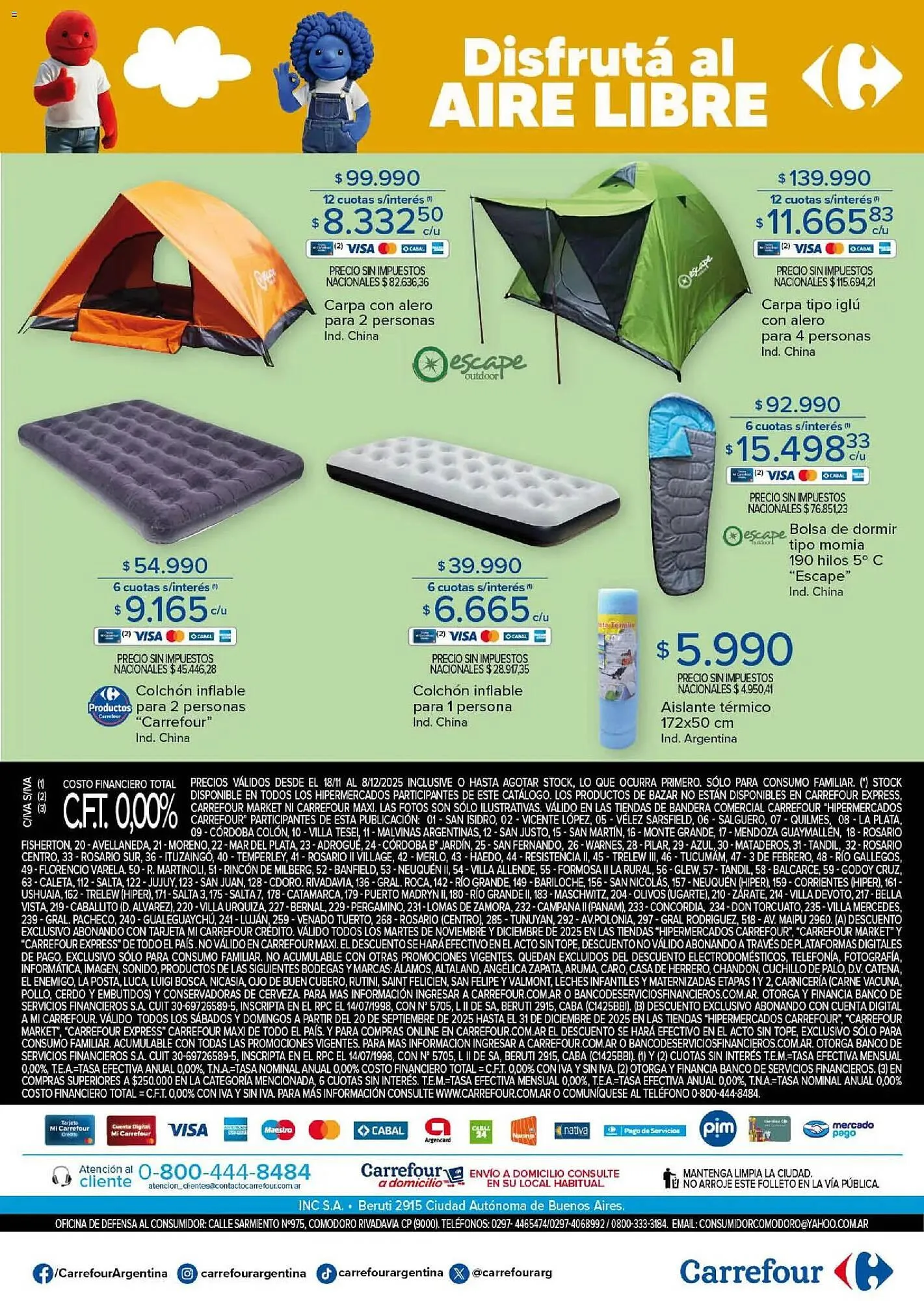 Ofertas de Catálogo Carrefour 18 de noviembre al 9 de diciembre 2025 - Página 12 del catálogo