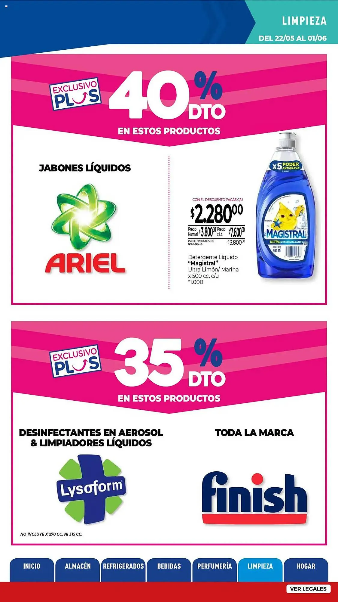 Ofertas de Catálogo La Anonima 22 de mayo al 2 de junio 2025 - Página 105 del catálogo