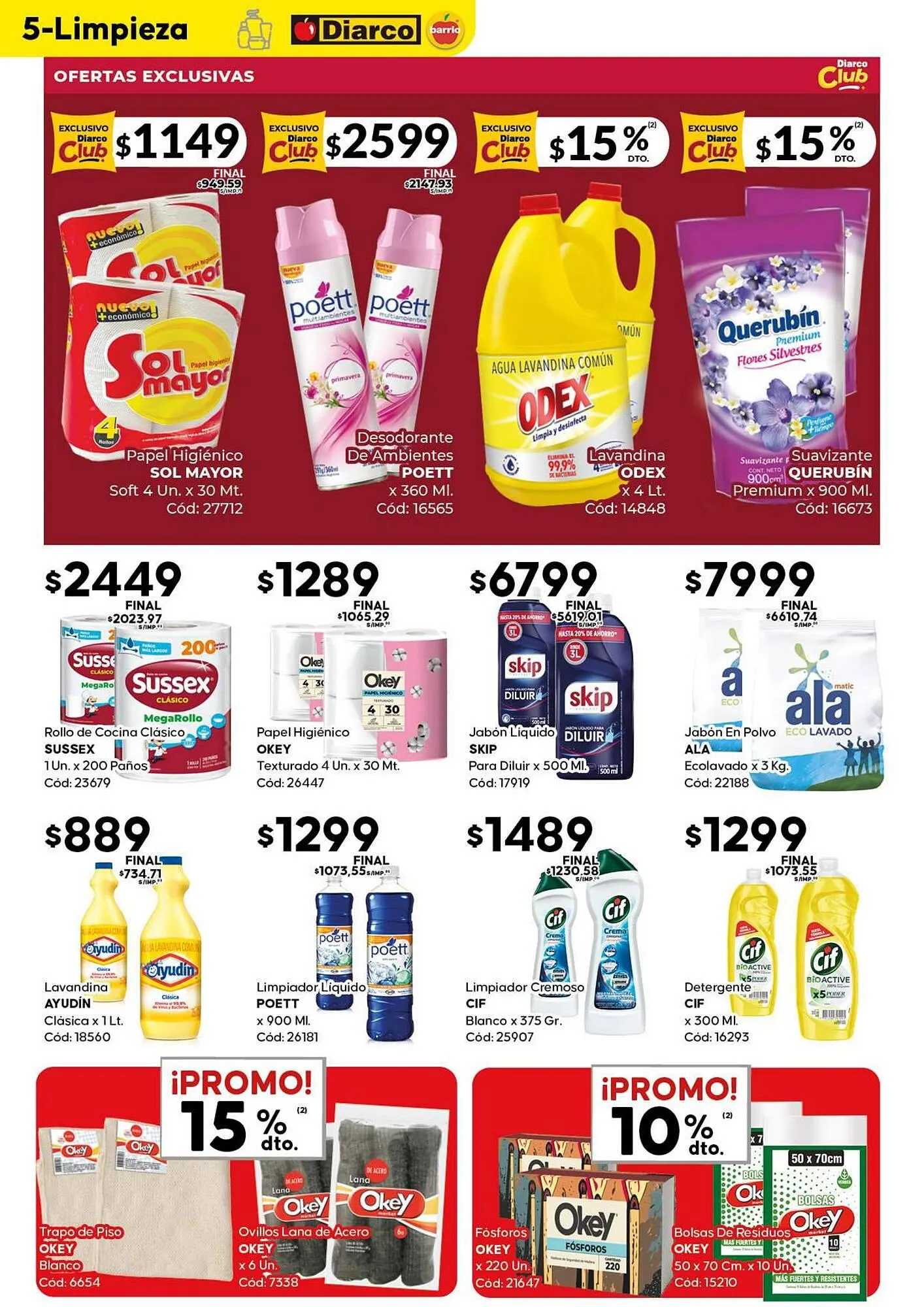 Ofertas de Catálogo Diarco 16 de junio al 22 de junio 2025 - Página 5 del catálogo