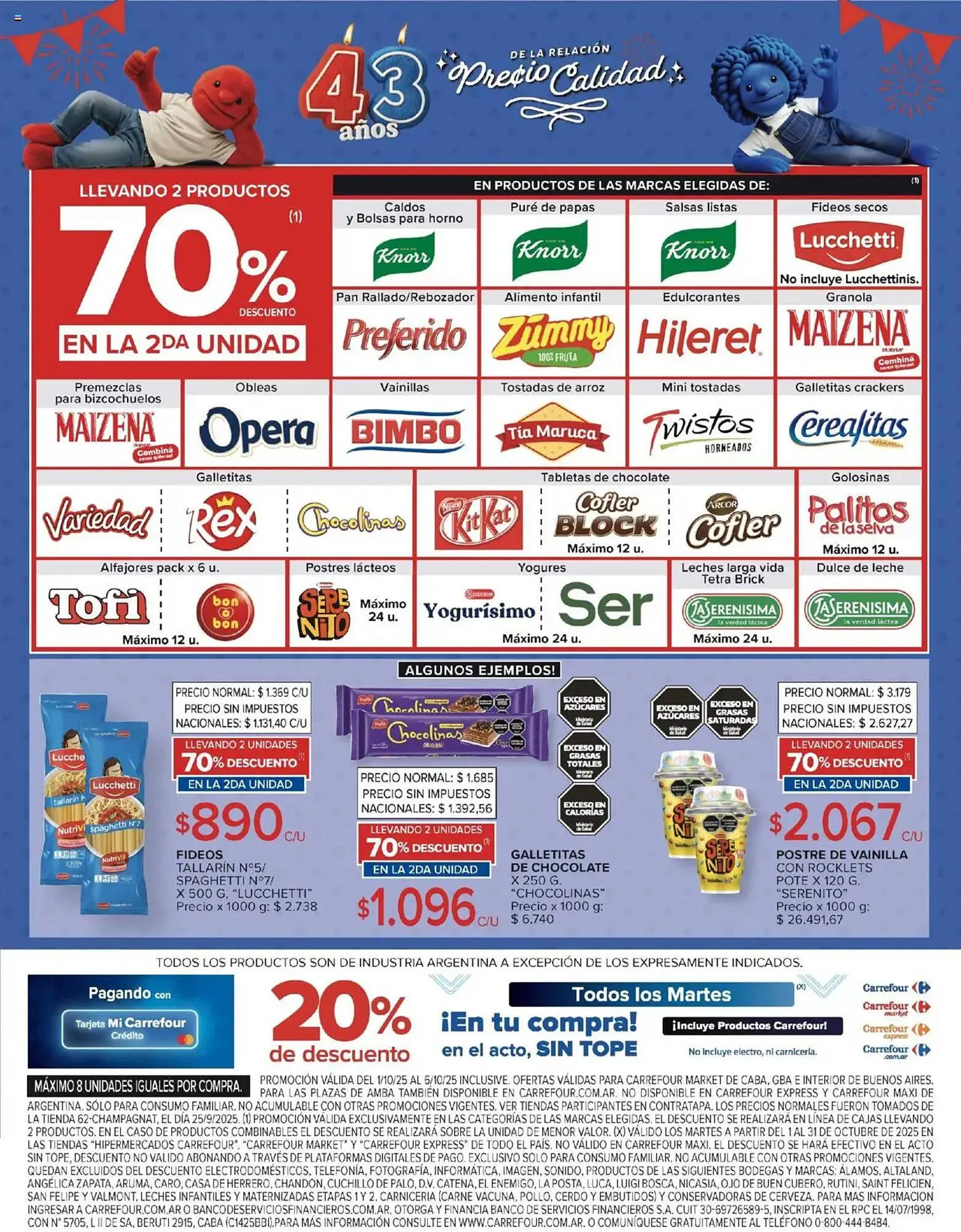 Ofertas de Folleto Carrefour Market 1 de octubre al 6 de octubre 2025 - Página 5 del catálogo