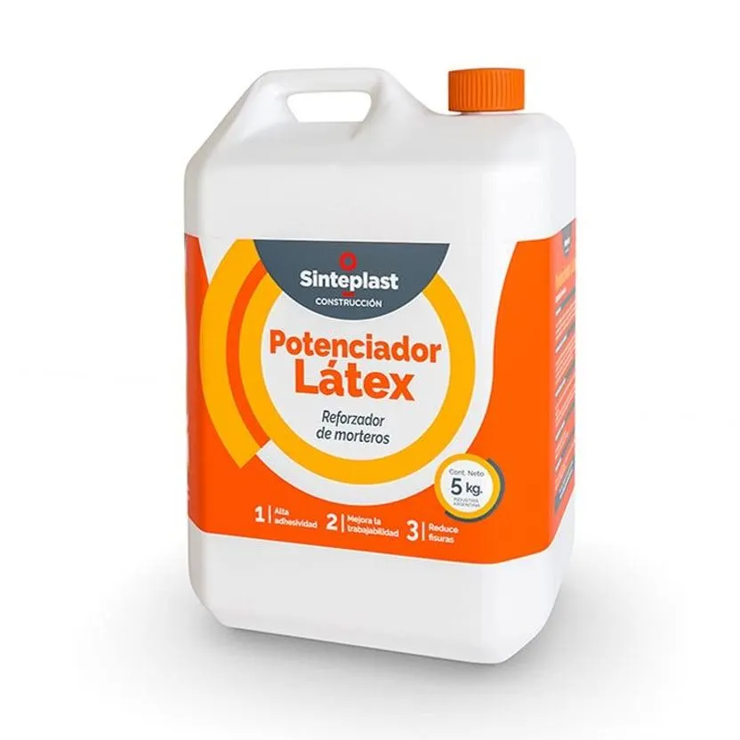 Potenciador para morteros 5 Kg látex