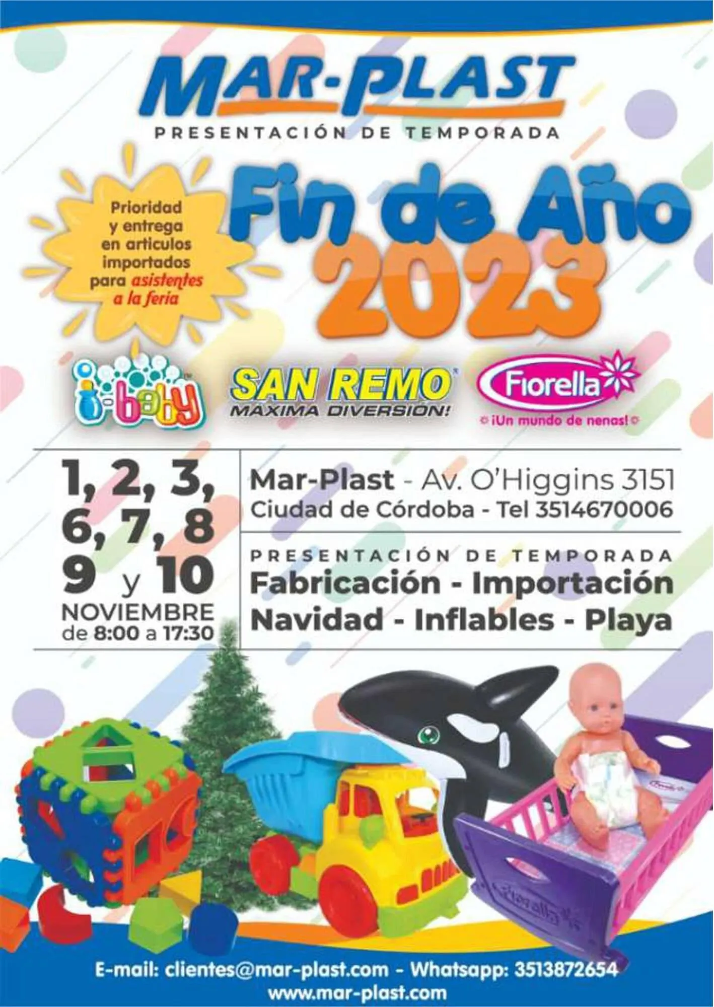 Ofertas de Catálogo Mar Plast 7 de noviembre al 31 de diciembre 2023 - Página 1 del catálogo