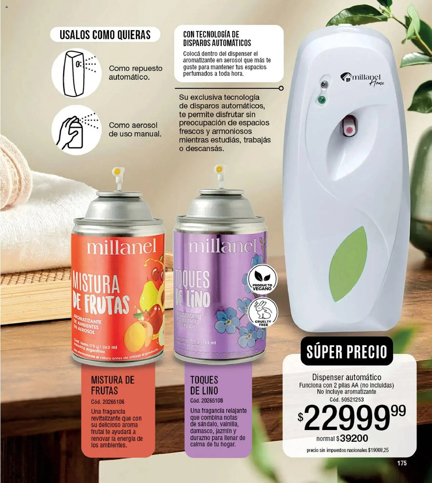 Ofertas de Catálogo Millanel Cosmética 30 de marzo al 27 de abril 2026 - Página 175 del catálogo
