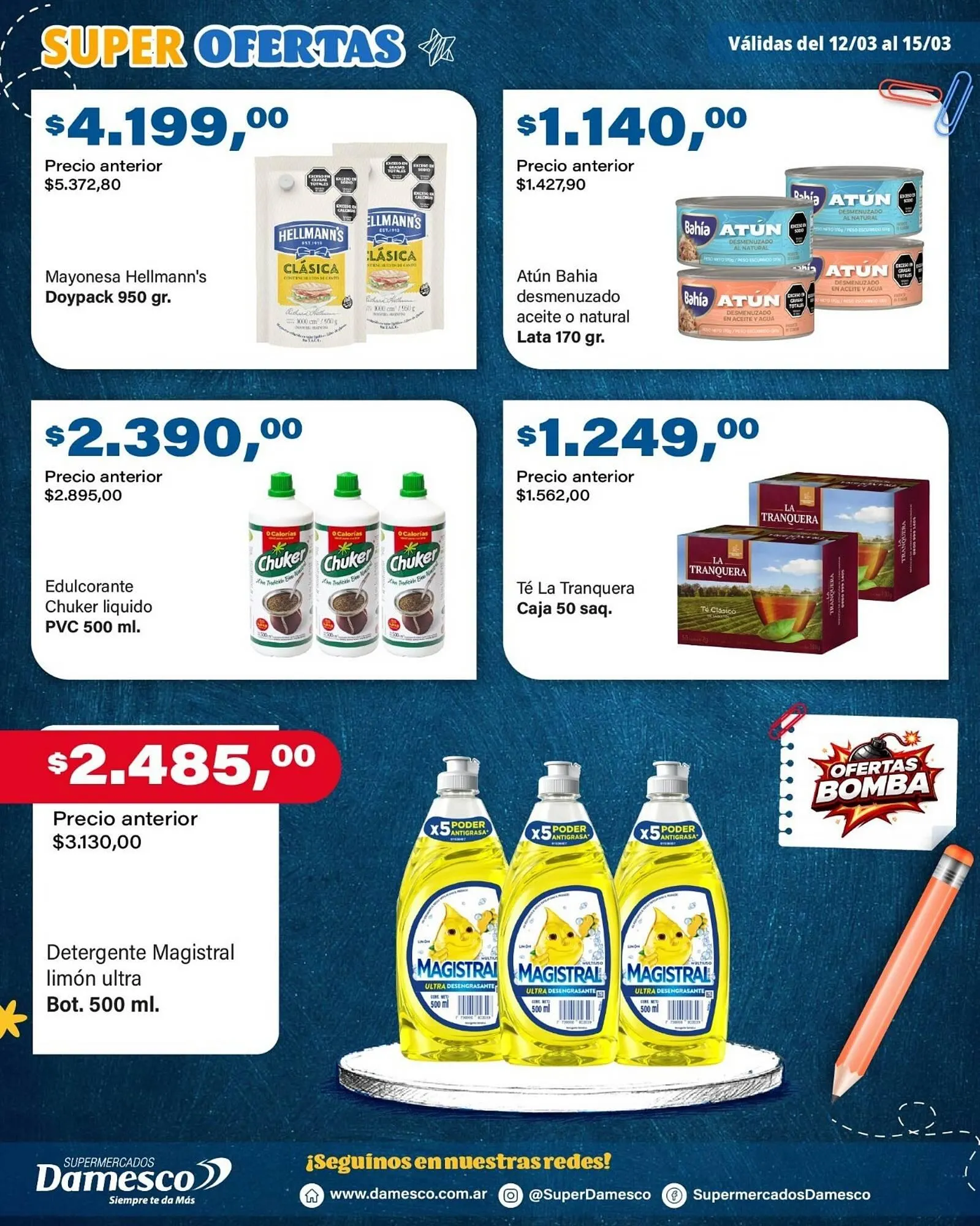 Ofertas de Catálogo Supermercados Damesco 12 de marzo al 15 de marzo 2026 - Página 6 del catálogo