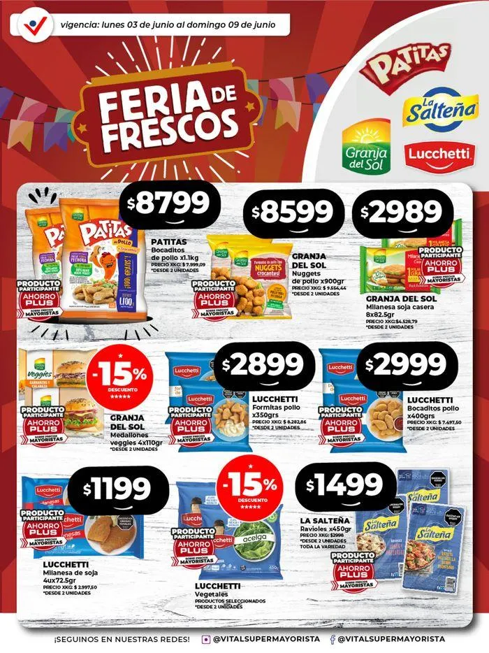 Ofertas de ¡¡Ahorrá y Disfrutá!! 4 de junio al 9 de junio 2024 - Página 28 del catálogo