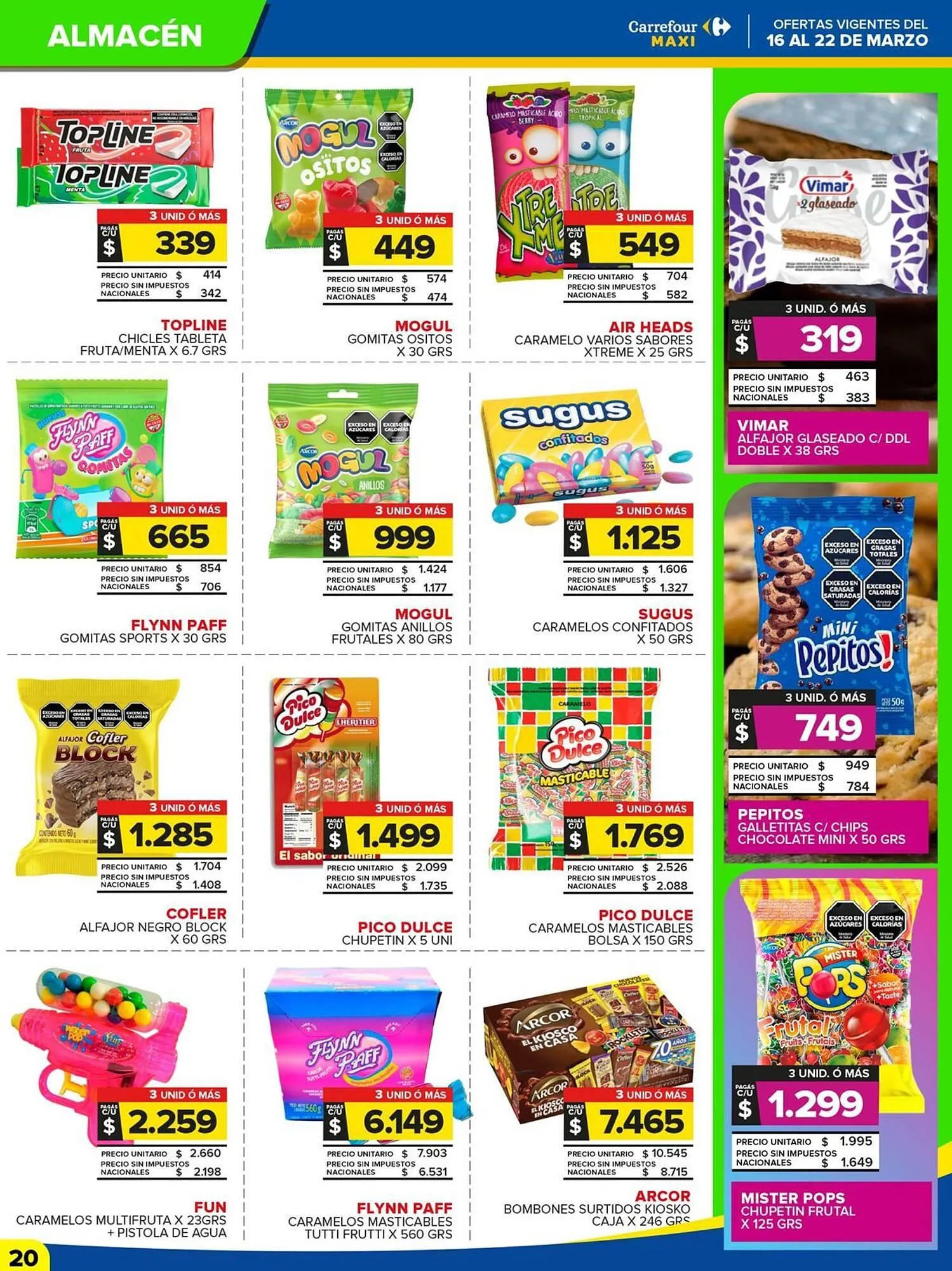 Ofertas de Folleto Carrefour Maxi 16 de marzo al 23 de marzo 2026 - Página 20 del catálogo