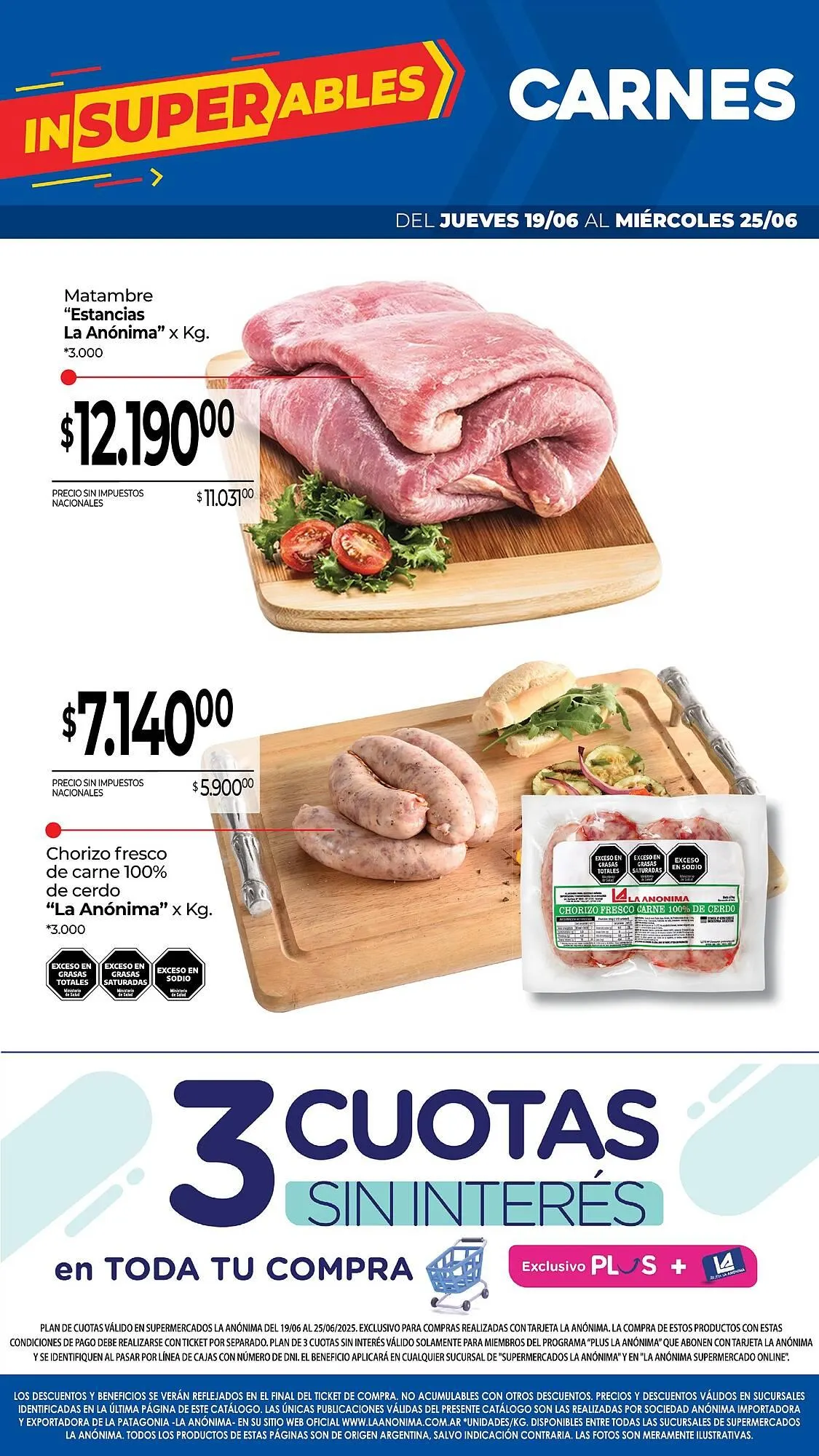 Ofertas de Catálogo La Anonima 19 de junio al 25 de junio 2025 - Página 2 del catálogo