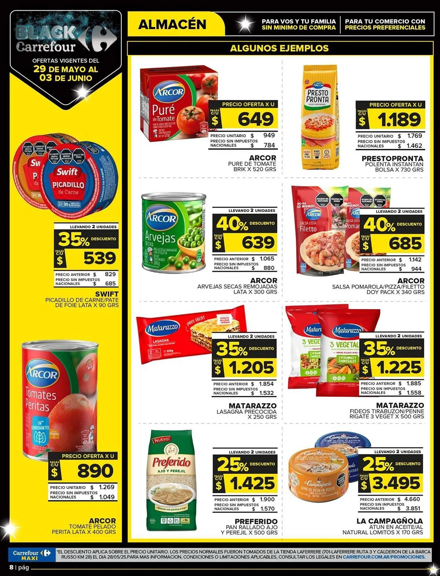 Ofertas de Catálogo Carrefour Maxi 29 de mayo al 3 de junio 2025 - Página 8 del catálogo