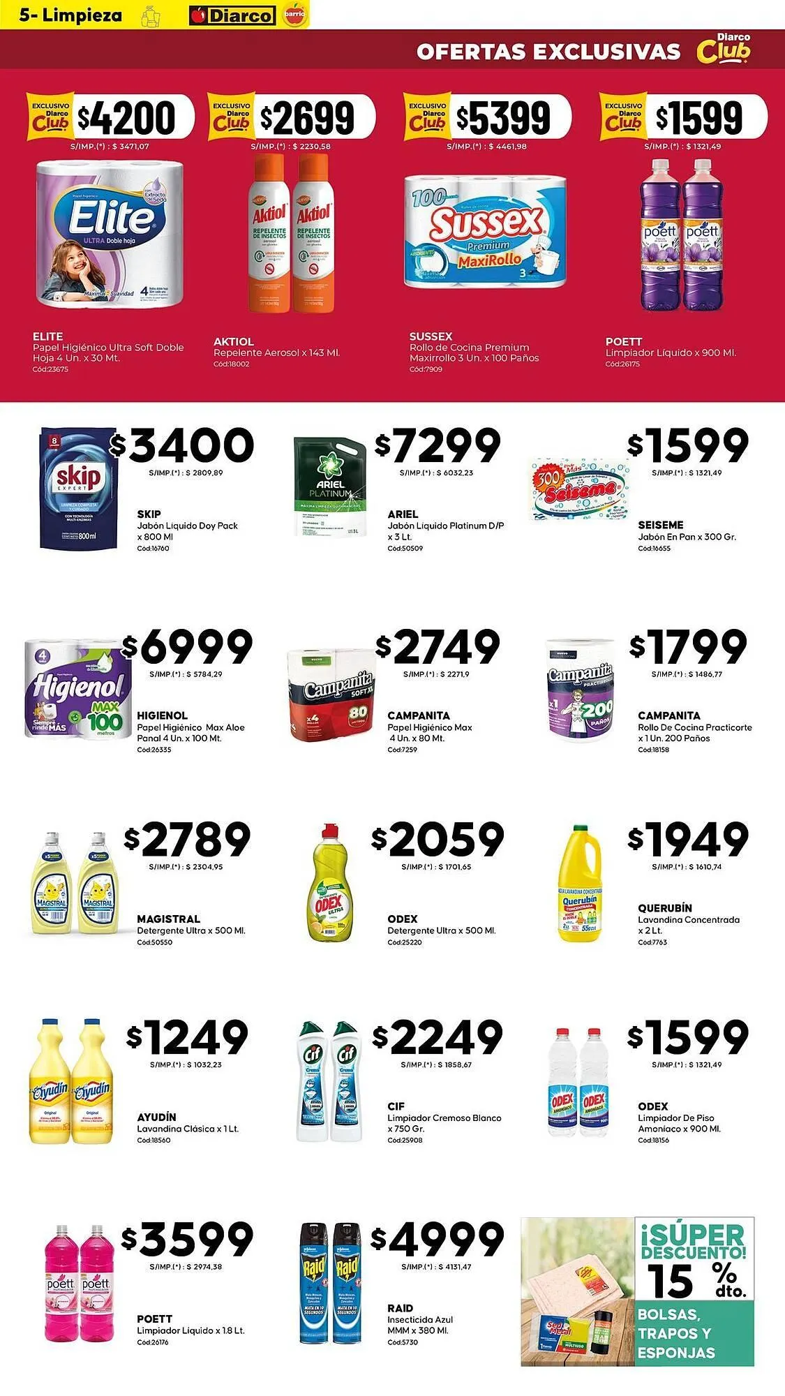 Ofertas de Catálogo Diarco 29 de diciembre al 2 de enero 2026 - Página 5 del catálogo