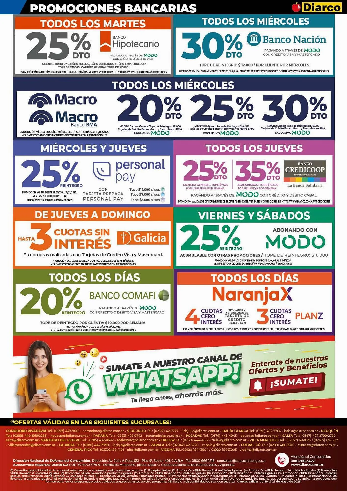 Ofertas de Catálogo Diarco 19 de mayo al 25 de mayo 2025 - Página 24 del catálogo