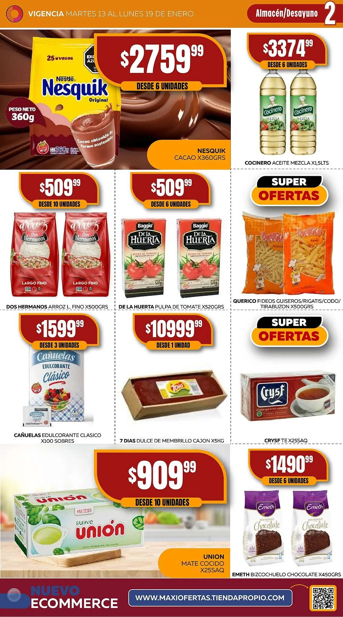 Ofertas de Catálogo Maxi Ofertas 13 de enero al 19 de enero 2026 - Página 2 del catálogo