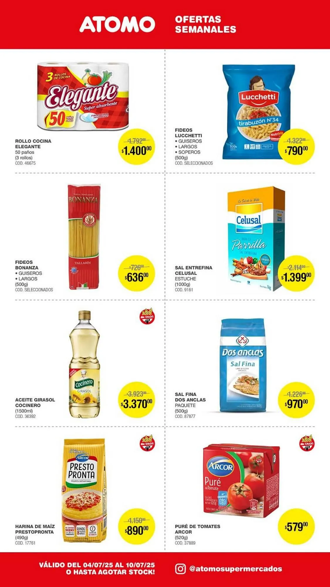 Ofertas de Catálogo Atomo Conviene 8 de julio al 10 de julio 2025 - Página 7 del catálogo