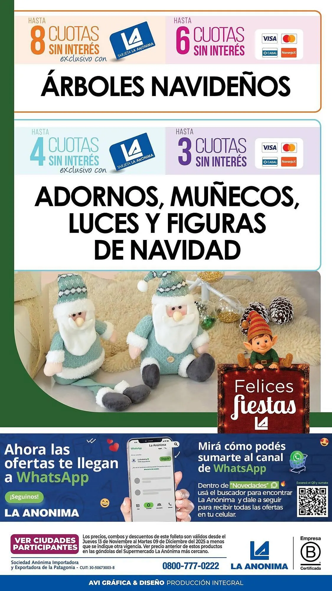 Ofertas de Catálogo La Anonima 13 de noviembre al 9 de diciembre 2025 - Página 12 del catálogo