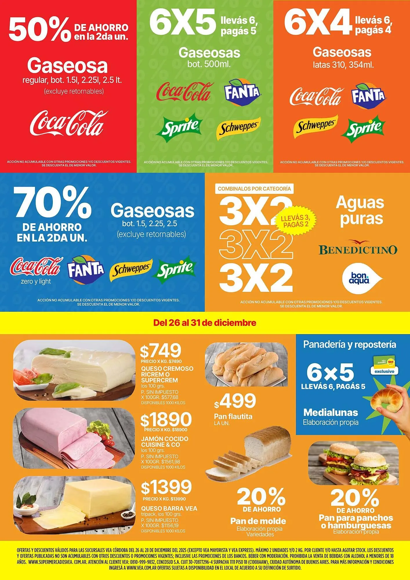 Ofertas de Catálogo Supermercados Vea 26 de diciembre al 28 de diciembre 2025 - Página 2 del catálogo