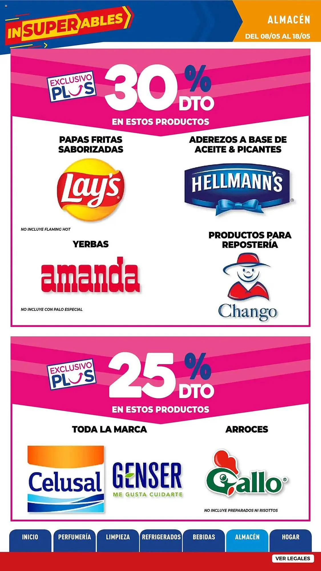 Ofertas de Catálogo La Anonima 8 de mayo al 18 de mayo 2025 - Página 26 del catálogo