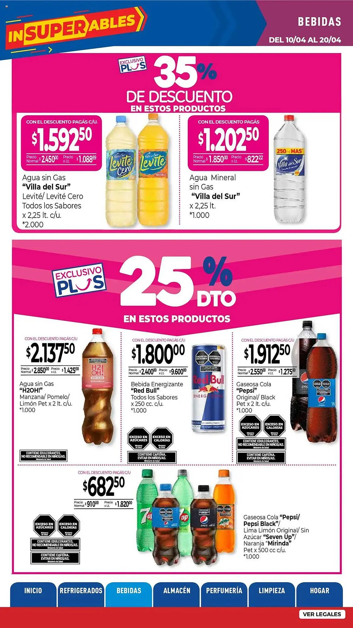 Ofertas de Catálogo La Anonima 10 de abril al 20 de abril 2025 - Página 54 del catálogo