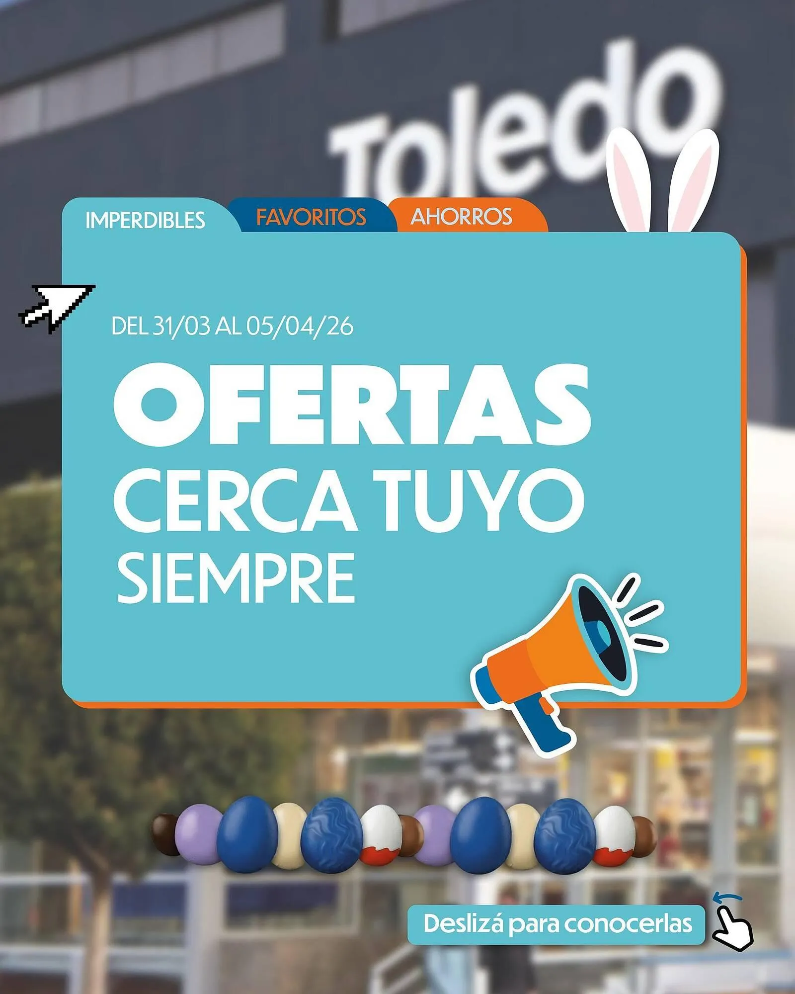 Ofertas de Catálogo Supermercados Toledo 31 de marzo al 5 de abril 2026 - Página 1 del catálogo