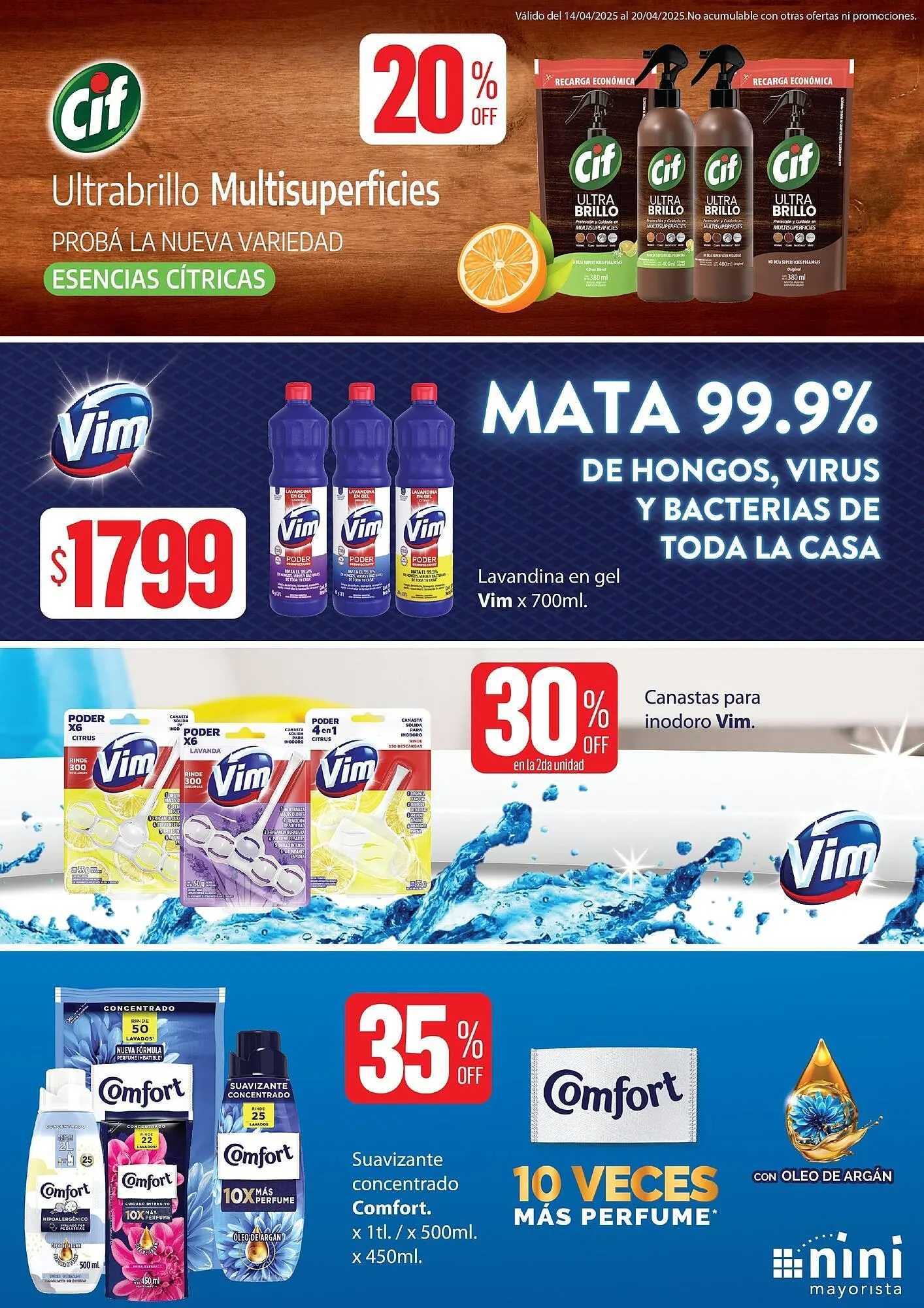 Ofertas de Catálogo Nini Mayorista 14 de abril al 20 de abril 2025 - Página 12 del catálogo