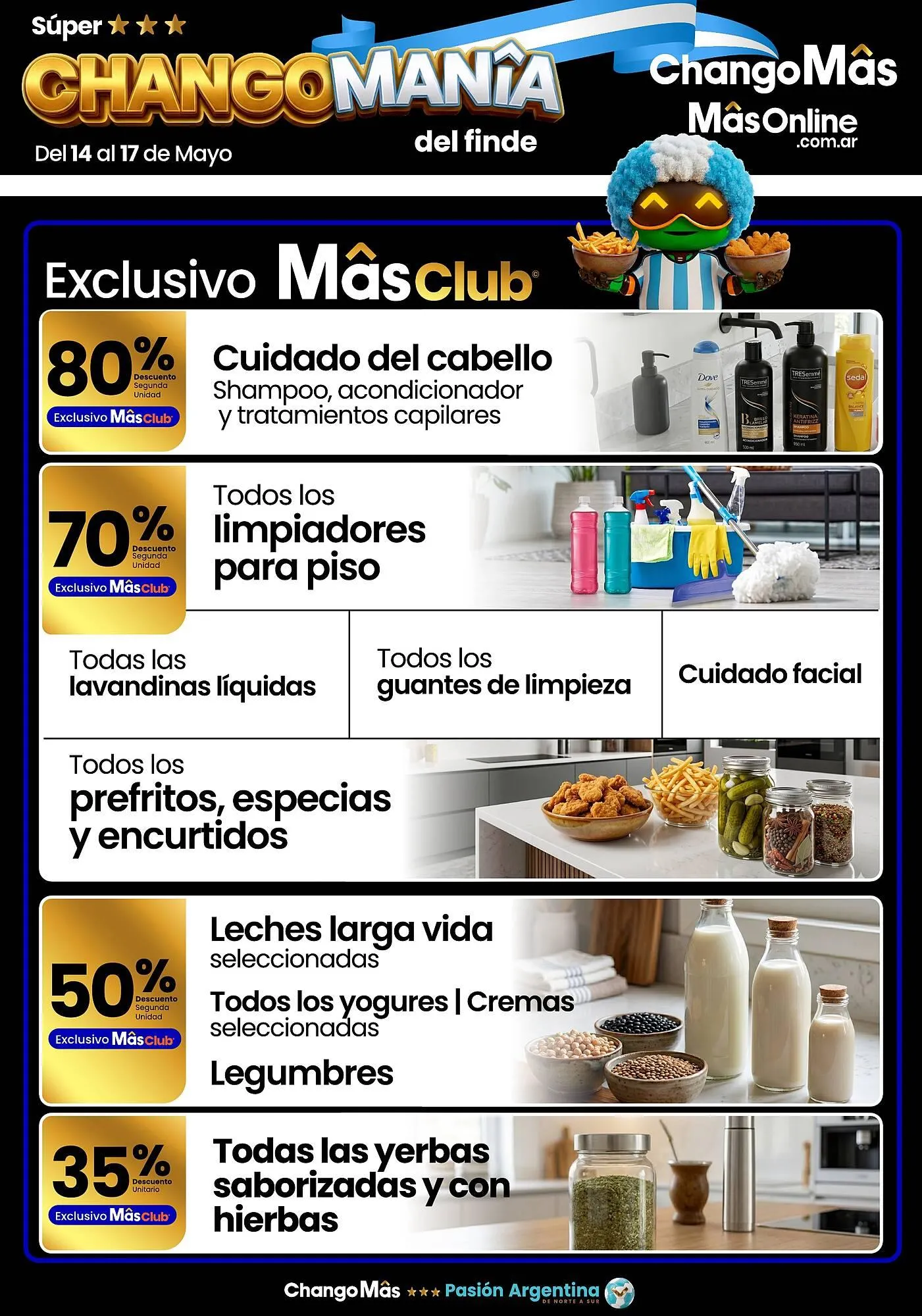 Ofertas de Catálogo Changomas 15 de mayo al 17 de mayo 2026 - Página 1 del catálogo