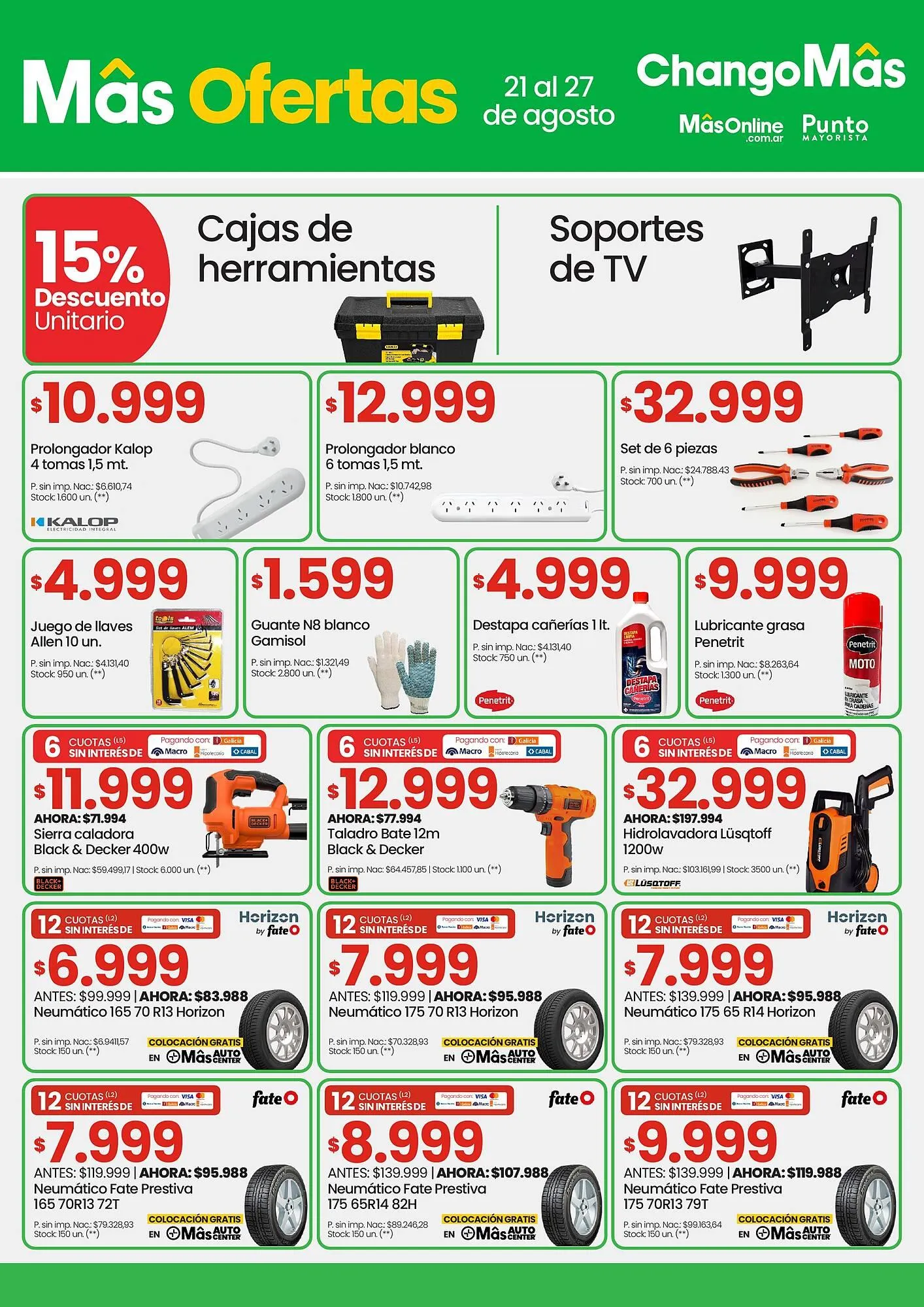 Ofertas de Catálogo Changomas 21 de agosto al 27 de agosto 2025 - Página 9 del catálogo