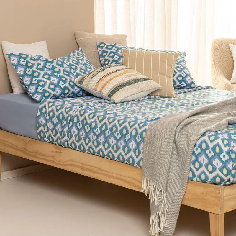 Juego de Sábanas Queen Size Inca Safari