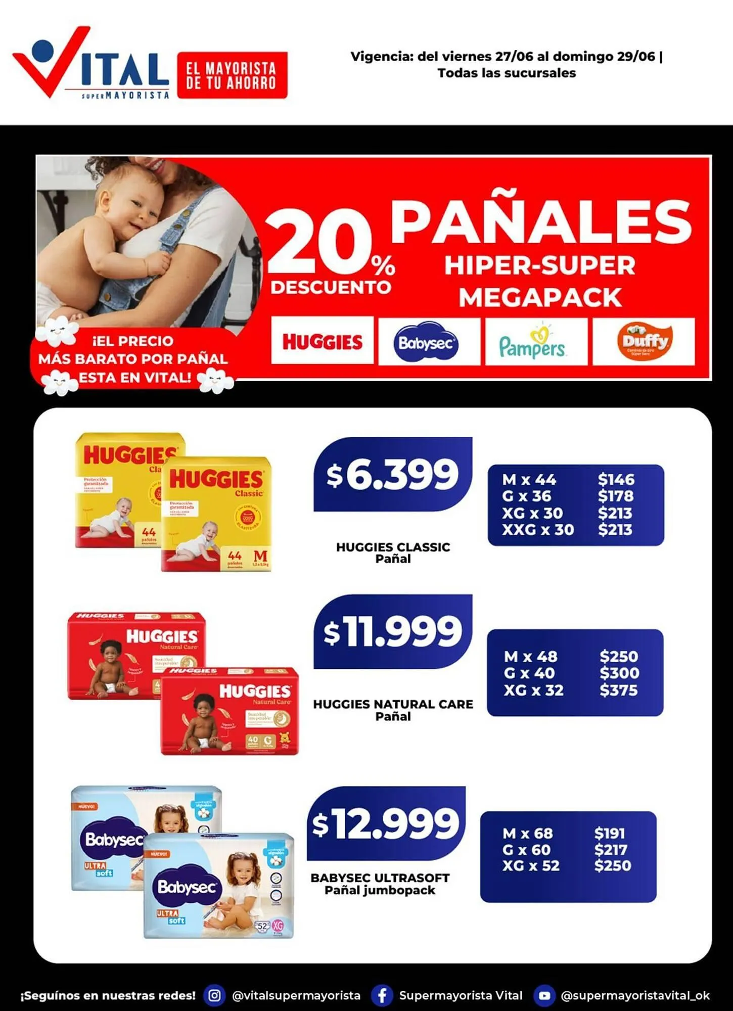 Ofertas de Catálogo Supermayorista Vital 27 de junio al 29 de junio 2025 - Página 6 del catálogo